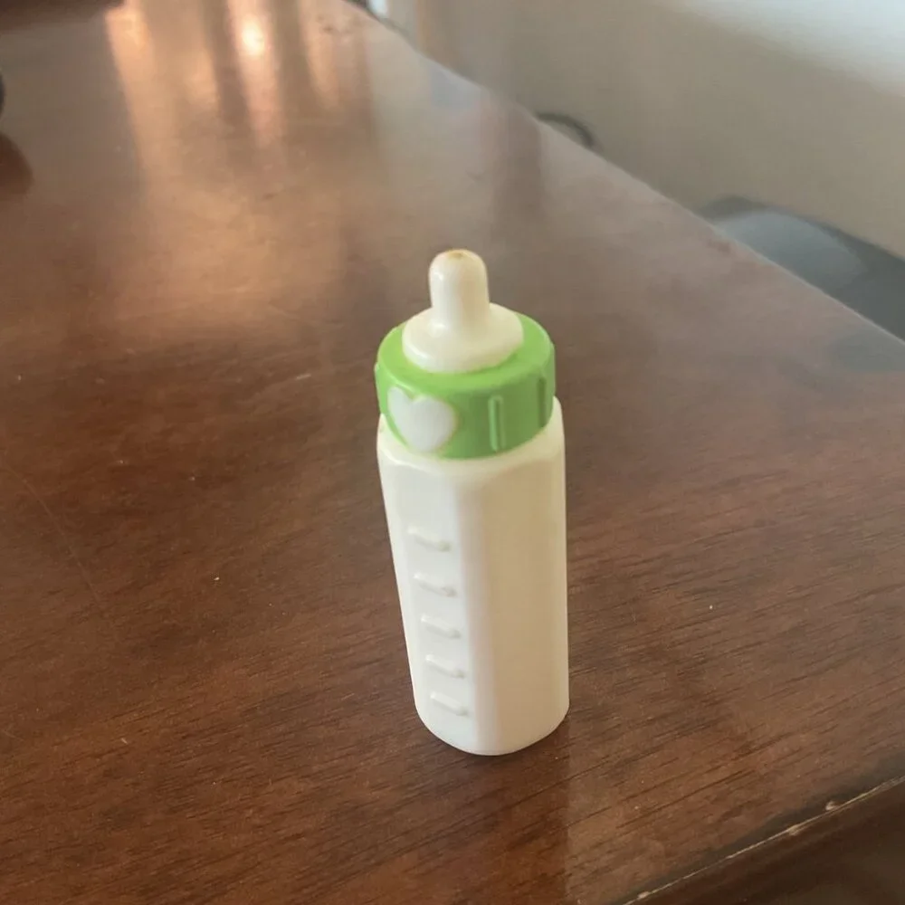 My Little Pony G1 Vintage Original HASBRO Accessories WHITE green BABY BOTTLE
